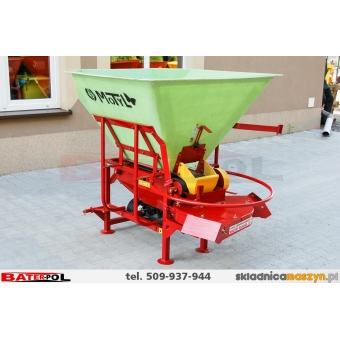 Rozsiewacz MOTYL 400kg sadowniczy  N 031M METALOWE ŁOPATKI 